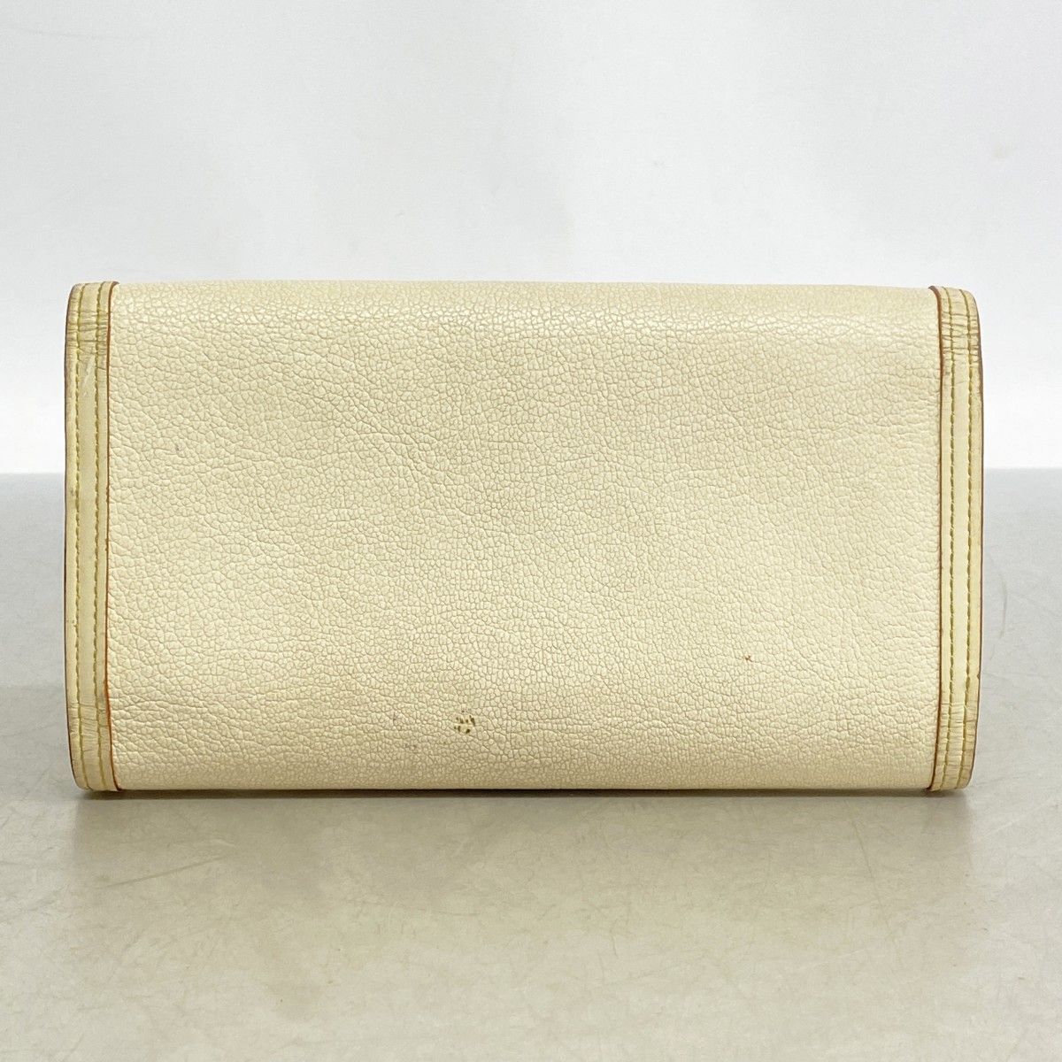 Louis Vuitton Trifold Wallet Suhali Porte Tresor International Blanc — view 9