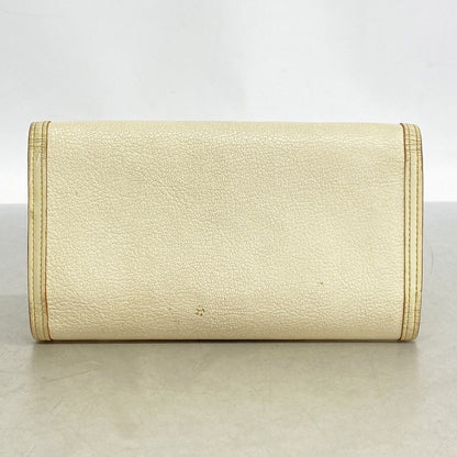 Louis Vuitton Trifold Wallet Suhali Porte Tresor International Blanc — view 9