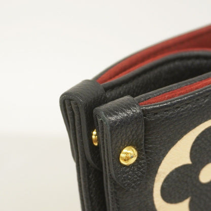 Louis Vuitton Tote Monogram Empreinte Bicolor On The Go MM Black Beige 2-Way — view 8
