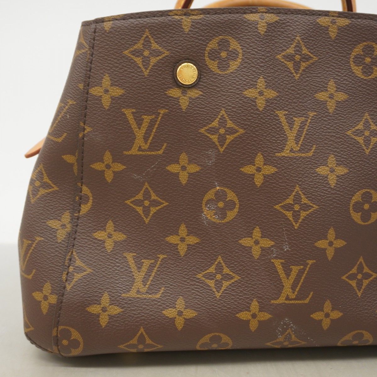 Louis Vuitton Handbag Monogram Montaigne BB Brown 2-Way — view 7