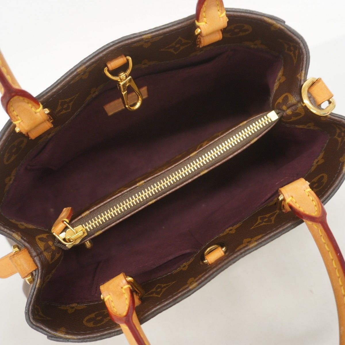 Louis Vuitton Handbag Monogram Montaigne BB Brown 2-Way — view 4
