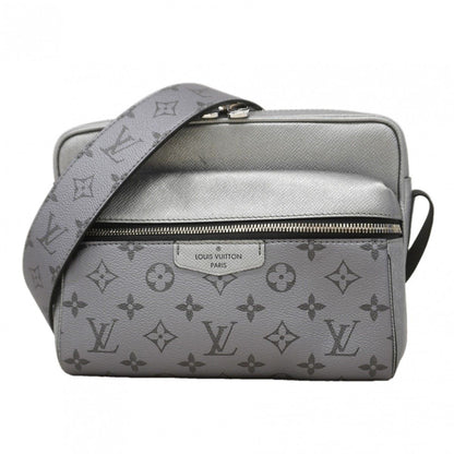 Louis Vuitton Shoulder Bag Taigarama Outdoor Messenger Silver