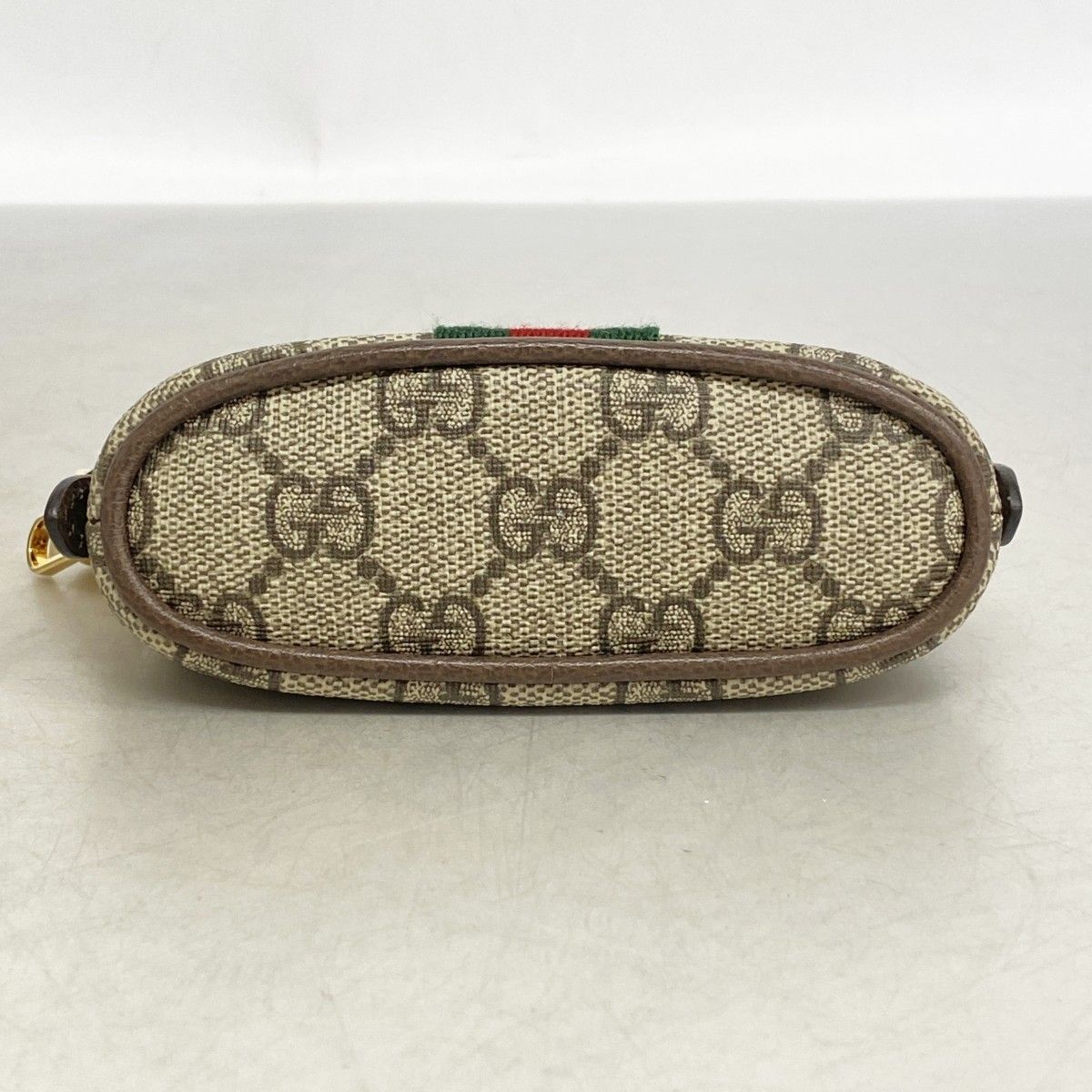 Gucci Coin Case Ophidia Brown Gold — view 3