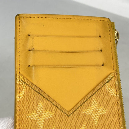 Louis Vuitton Coin Case Monogram Heritage Card Holder Saffron Yellow — view 7