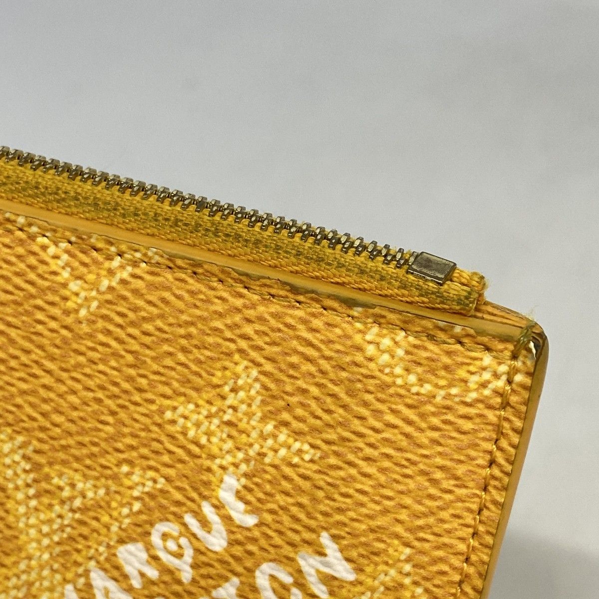 Louis Vuitton Coin Case Monogram Heritage Card Holder Saffron Yellow — view 6