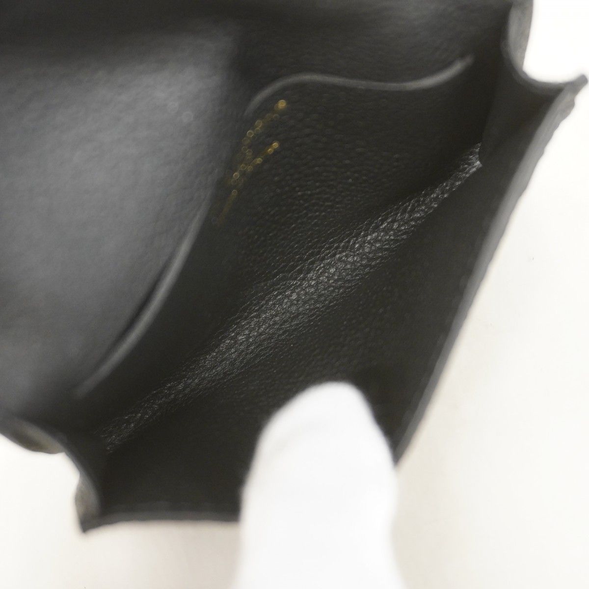 Louis Vuitton Card Case Monogram Empreinte Business Holder Noir — view 3