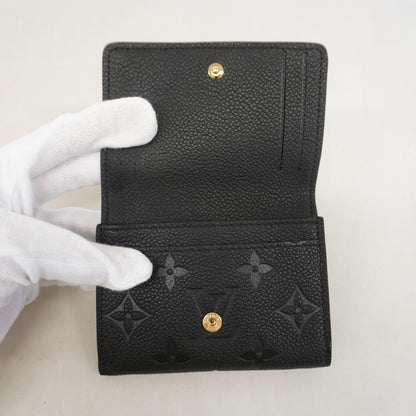 Louis Vuitton Card Case Monogram Empreinte Business Holder Noir — view 5