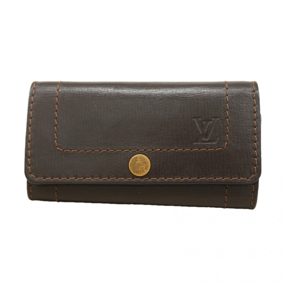 Louis Vuitton Key Case Utah Multicles 6 Cafe Key Holder