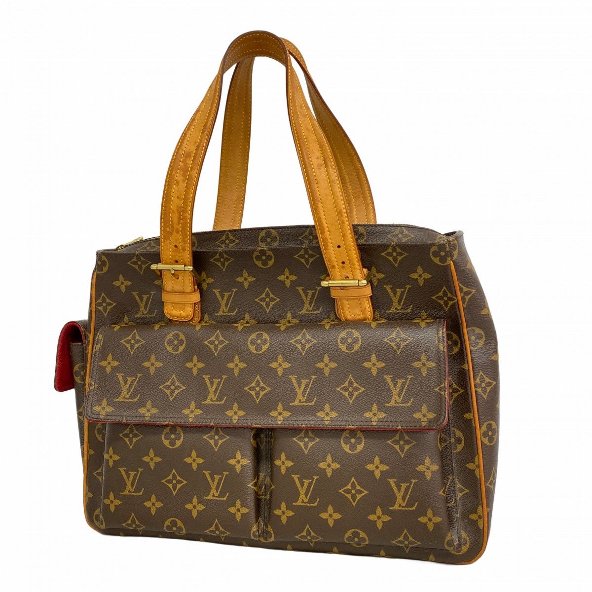 Louis Vuitton Shoulder Bag Monogram Multiplicity Brown