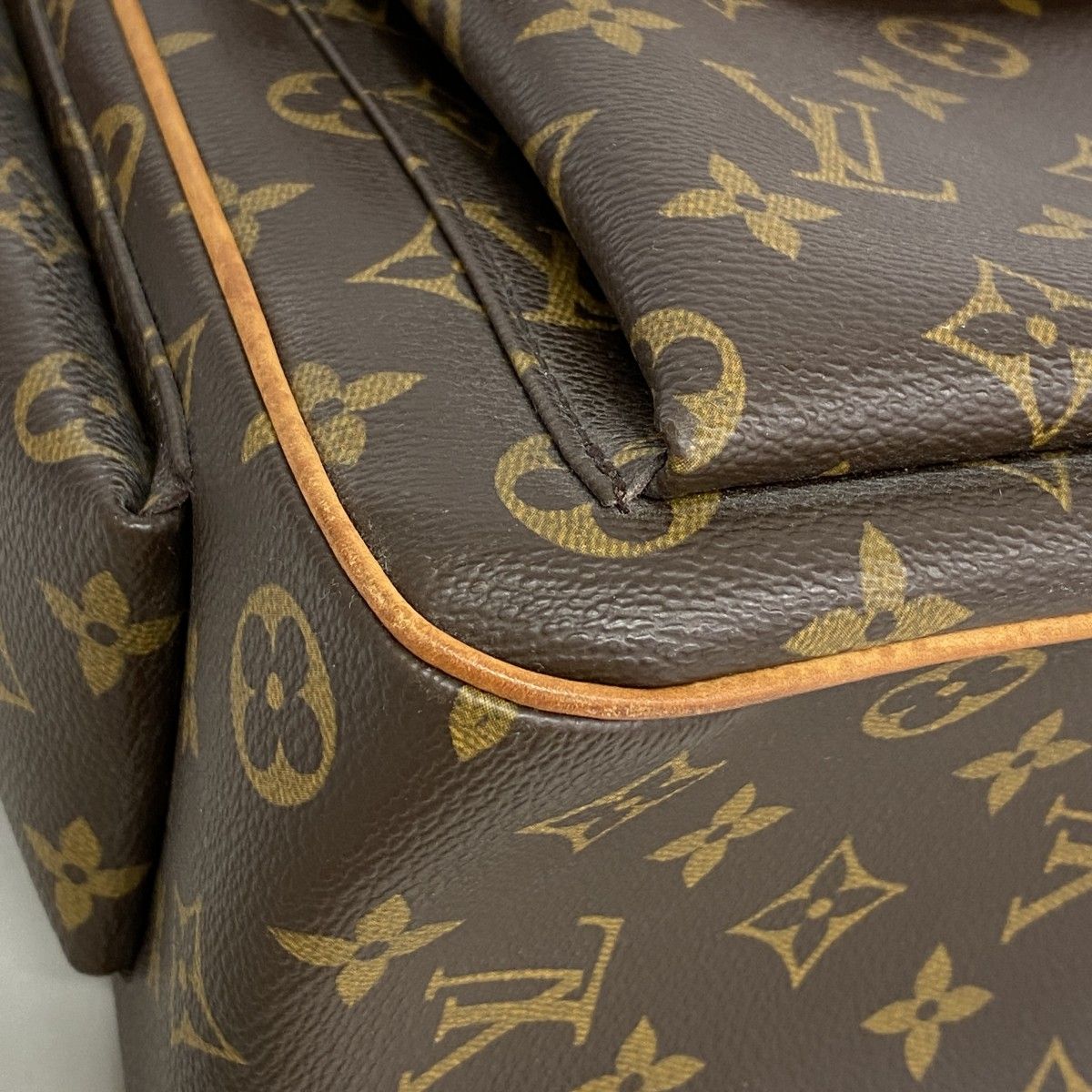 Louis Vuitton Shoulder Bag Monogram Multiplicity Brown — view 6