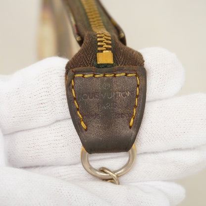 Louis Vuitton Pouch Monogram Patch Mini Pochette Brown — view 5