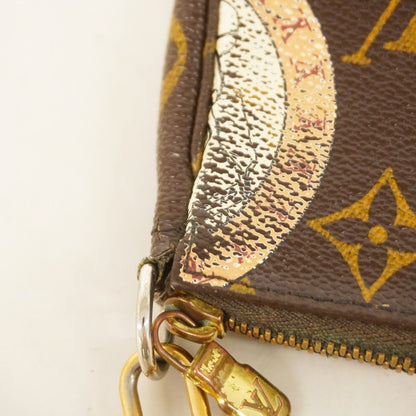 Louis Vuitton Pouch Monogram Patch Mini Pochette Brown — view 8
