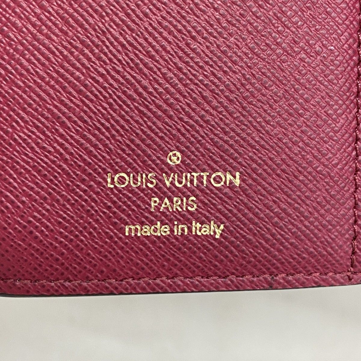 Louis Vuitton Trifold Wallet Monogram Portefeuille Victorine Fuchsia — view 4