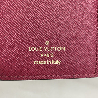 Louis Vuitton Trifold Wallet Monogram Portefeuille Victorine Fuchsia — view 4