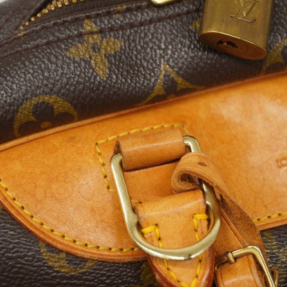 Louis Vuitton Handbag Monogram Deauville Brown — view 9