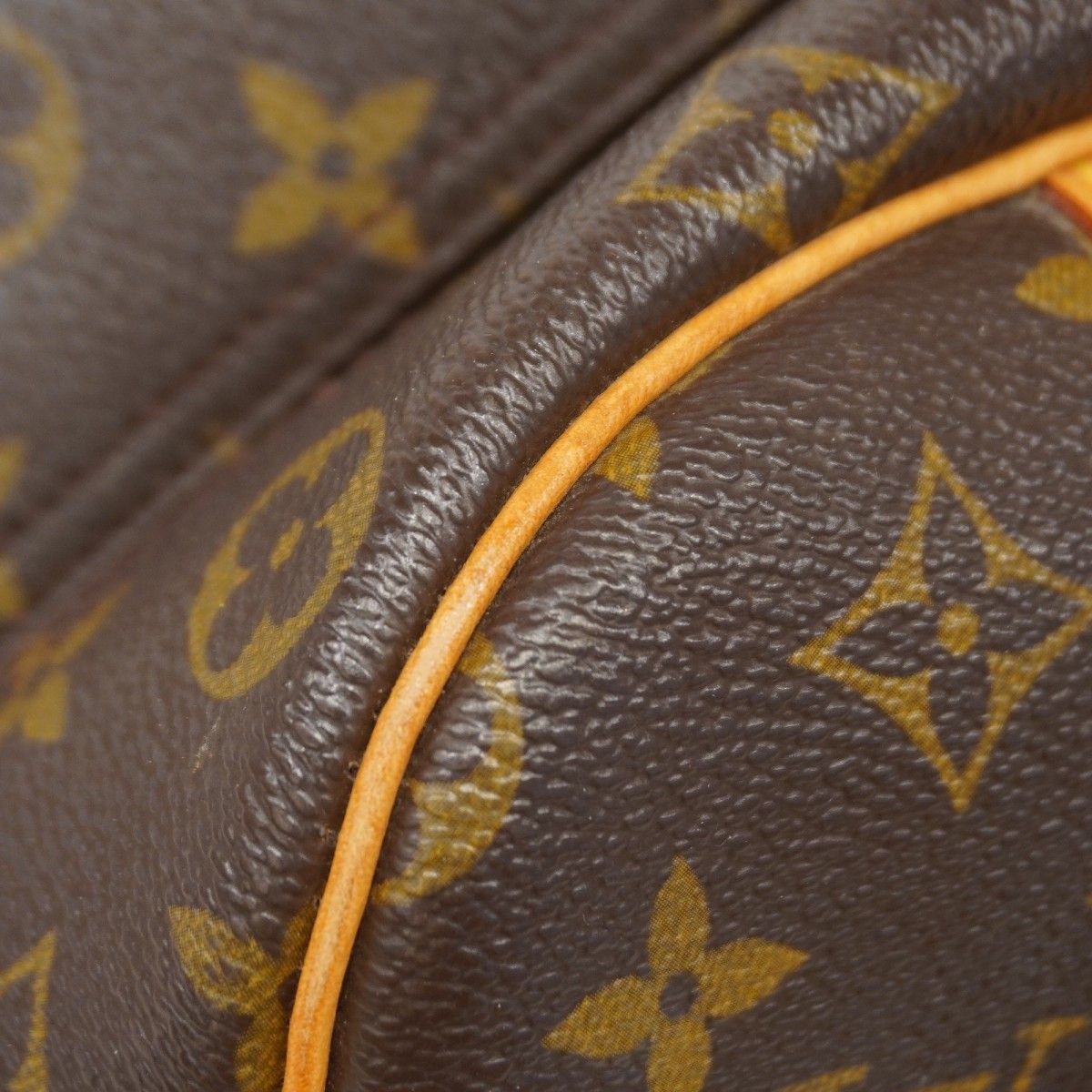 Louis Vuitton Handbag Monogram Deauville Brown — view 7