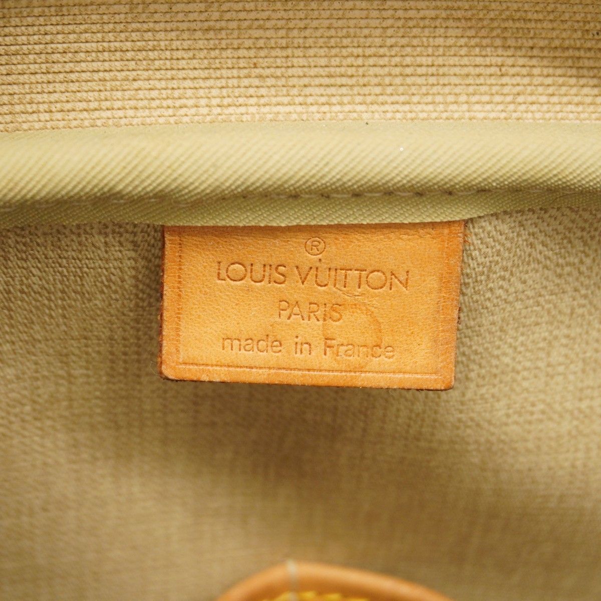 Louis Vuitton Handbag Monogram Deauville Brown — view 5