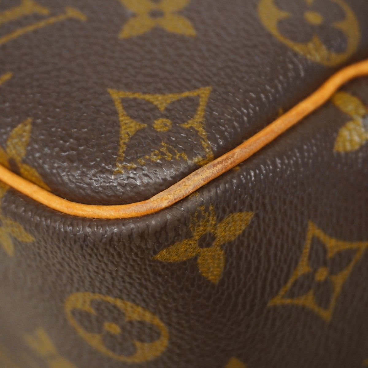 Louis Vuitton Handbag Monogram Deauville Brown — view 6