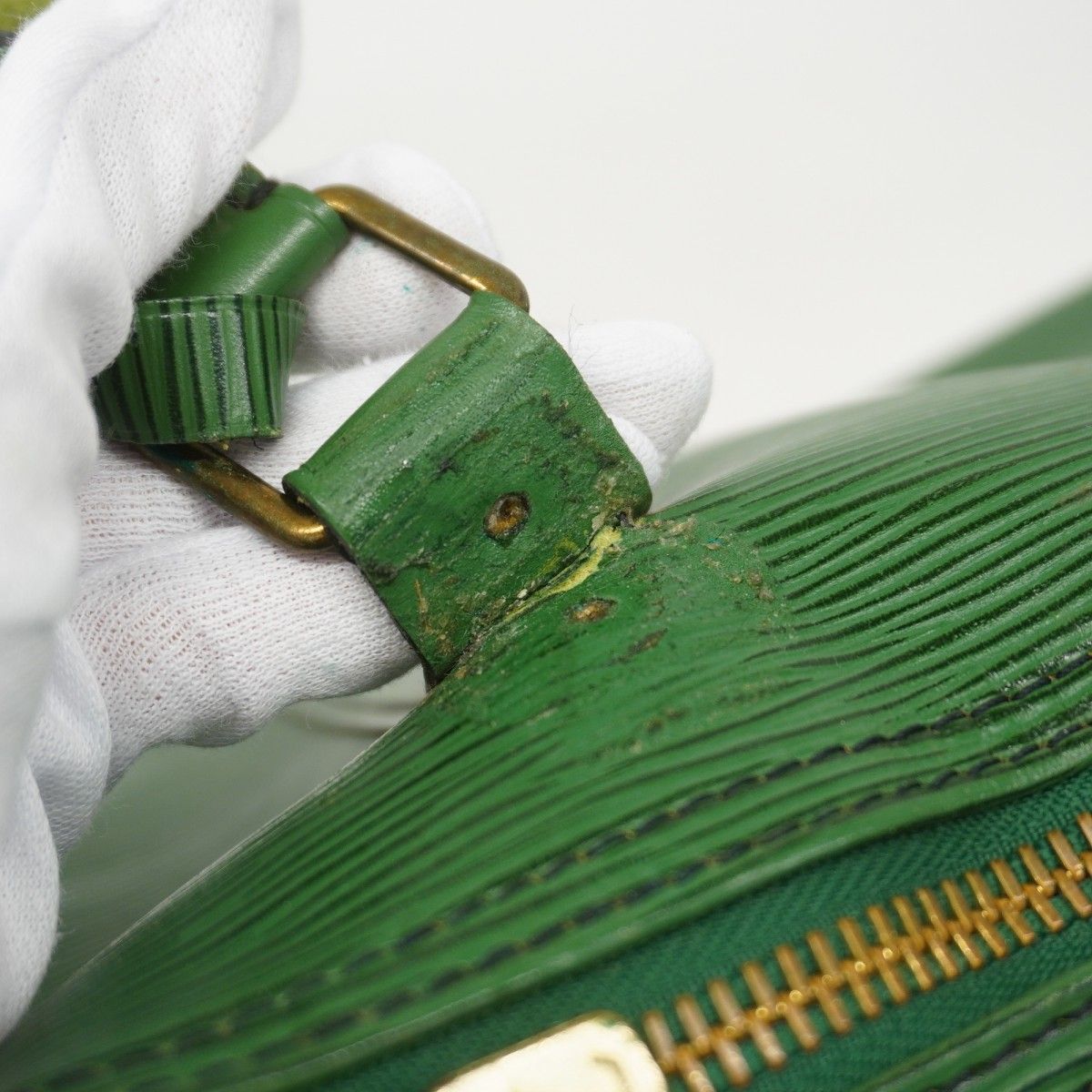 Louis Vuitton Boston Bag Epi Keepall 55 Borneo Green — view 7