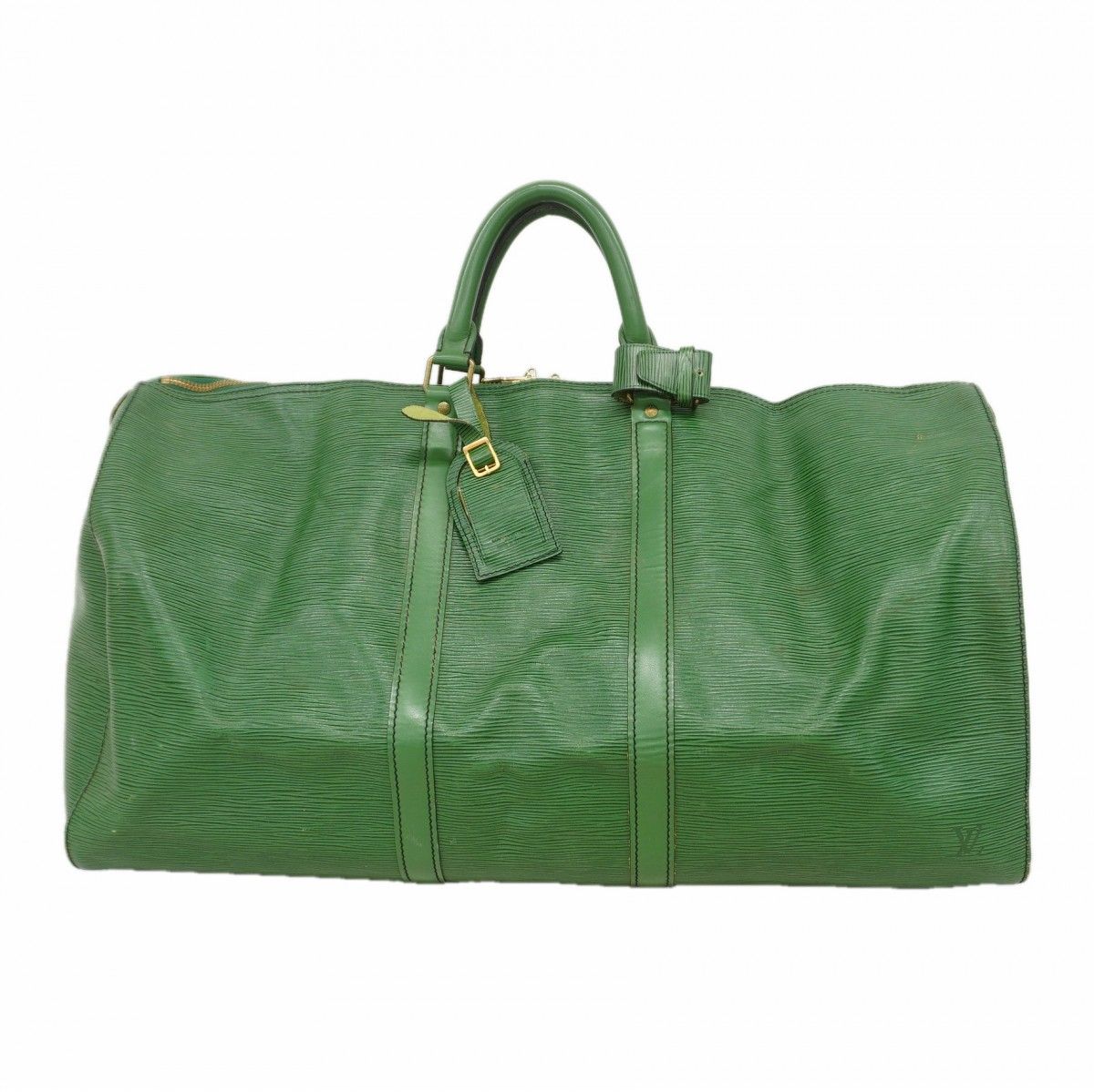 Louis Vuitton Boston Bag Epi Keepall 55 Borneo Green