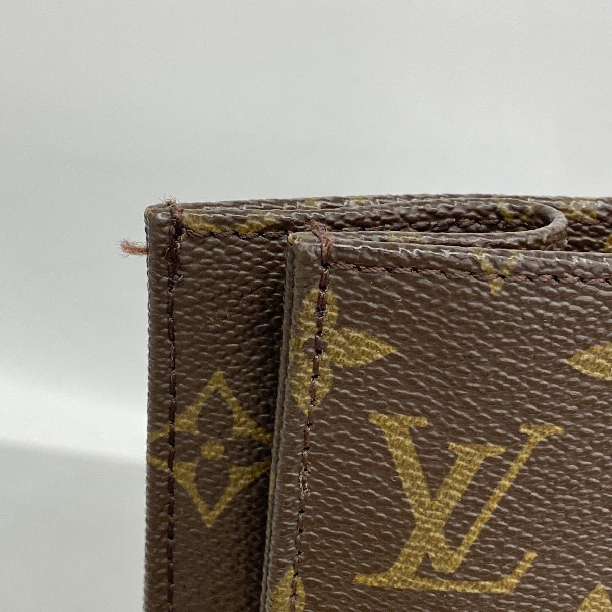 Louis Vuitton Tote Monogram Sac Plat Brown — view 8