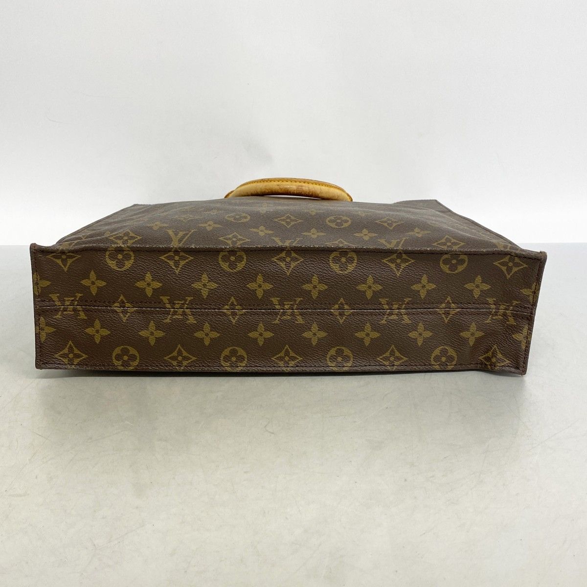Louis Vuitton Tote Monogram Sac Plat Brown — view 3