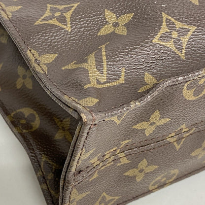 Louis Vuitton Tote Monogram Sac Plat Brown — view 7