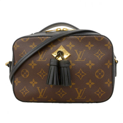 Louis Vuitton Handbag Monogram Saintonge Noir 2-Way