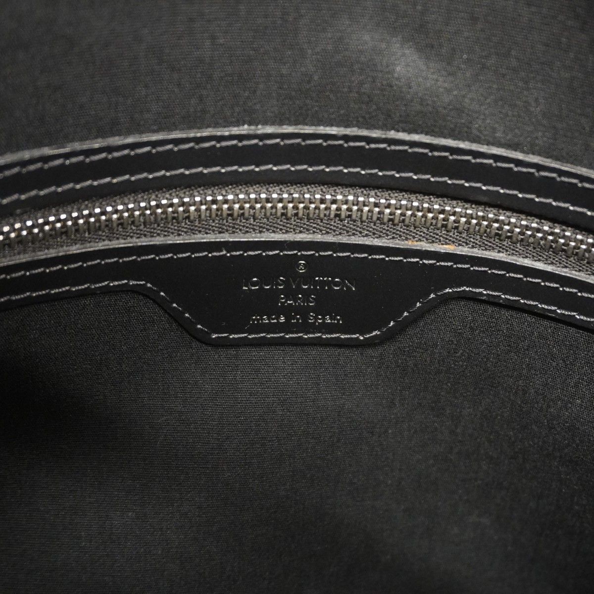 Louis Vuitton Tote Monogram Matte Stockton Noir — view 5