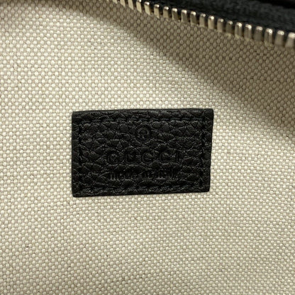 Gucci Belt Bag Jumbo GG Leather Black Silver — view 5