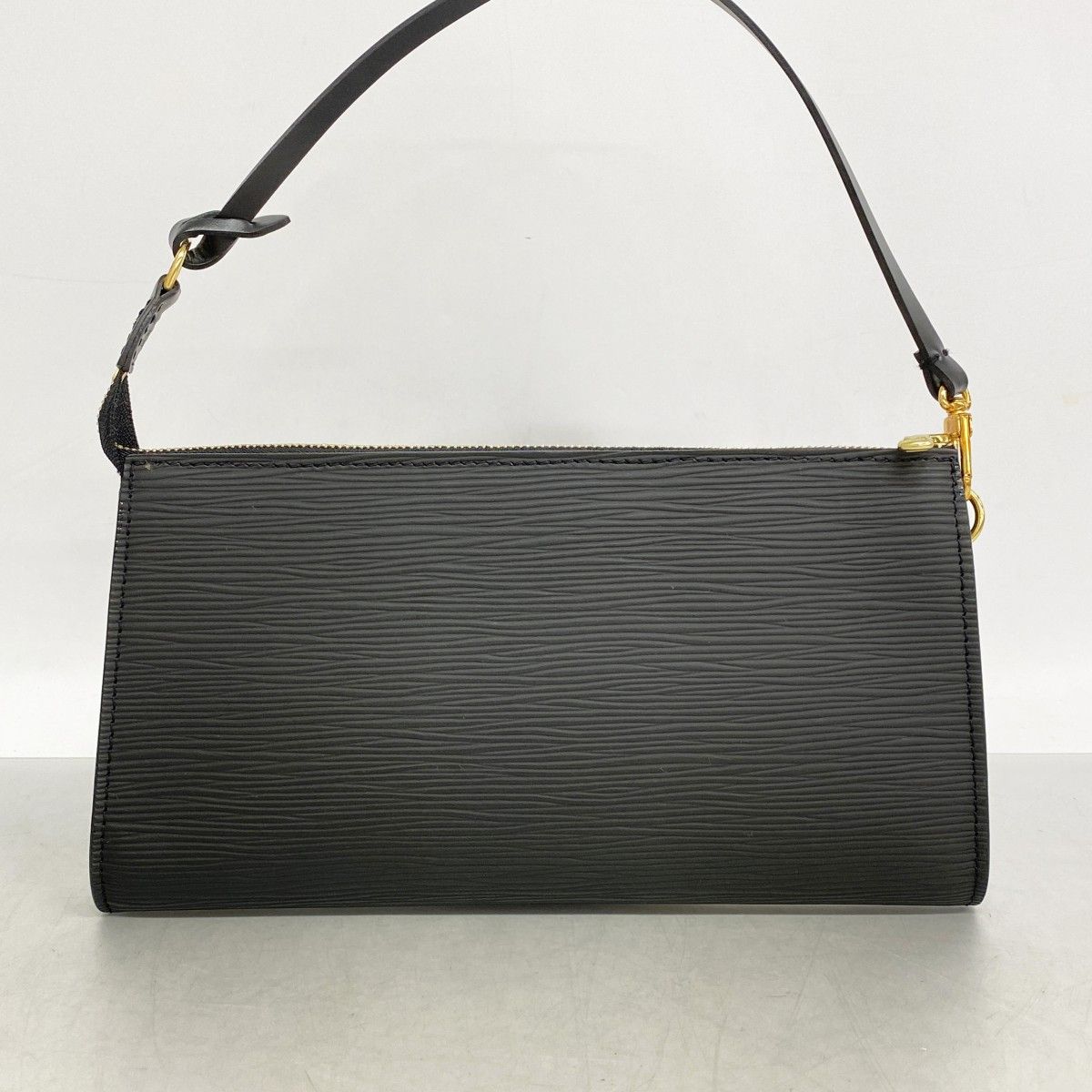 Louis Vuitton Pouch Epi Pochette Noir — view 8