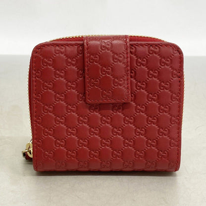 Gucci Wallet Micro Guccissima Leather Bordeaux Champagne Gold — view 8