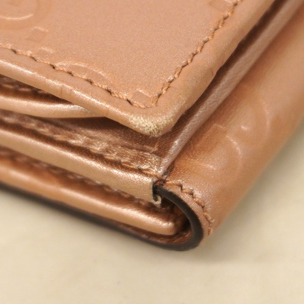 Gucci Wallet Guccissima Leather Pink Champagne Gold — view 5