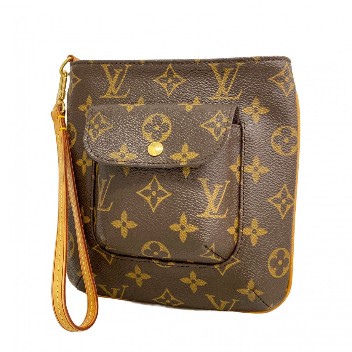 Louis Vuitton Pouch Monogram Partition Brown