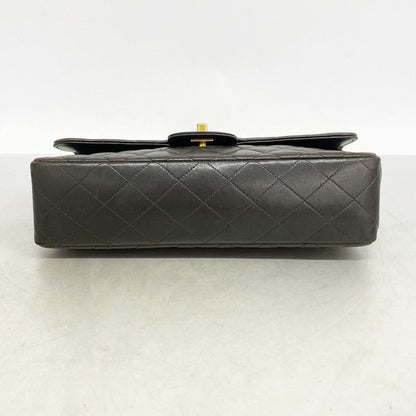Chanel Handbag Quilted Lambskin Black Gold — view 3