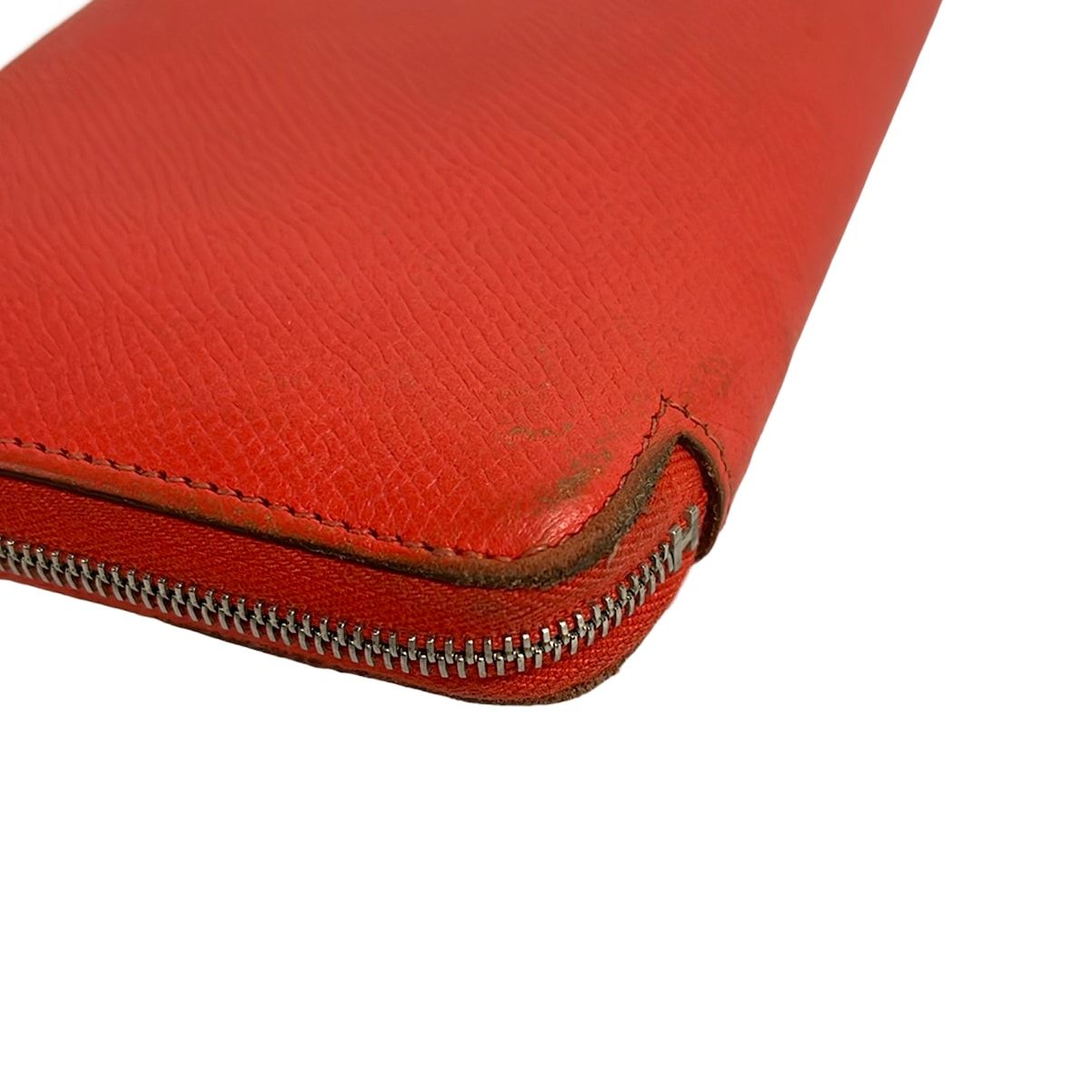Hermes Wallet Azap Long Silk in Pink Zip Around — view 7