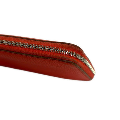 Hermes Wallet Azap Long Silk in Pink Zip Around — view 8