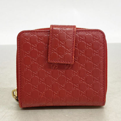 Gucci Wallet Micro Guccissima Leather Bordeaux Gold — view 9