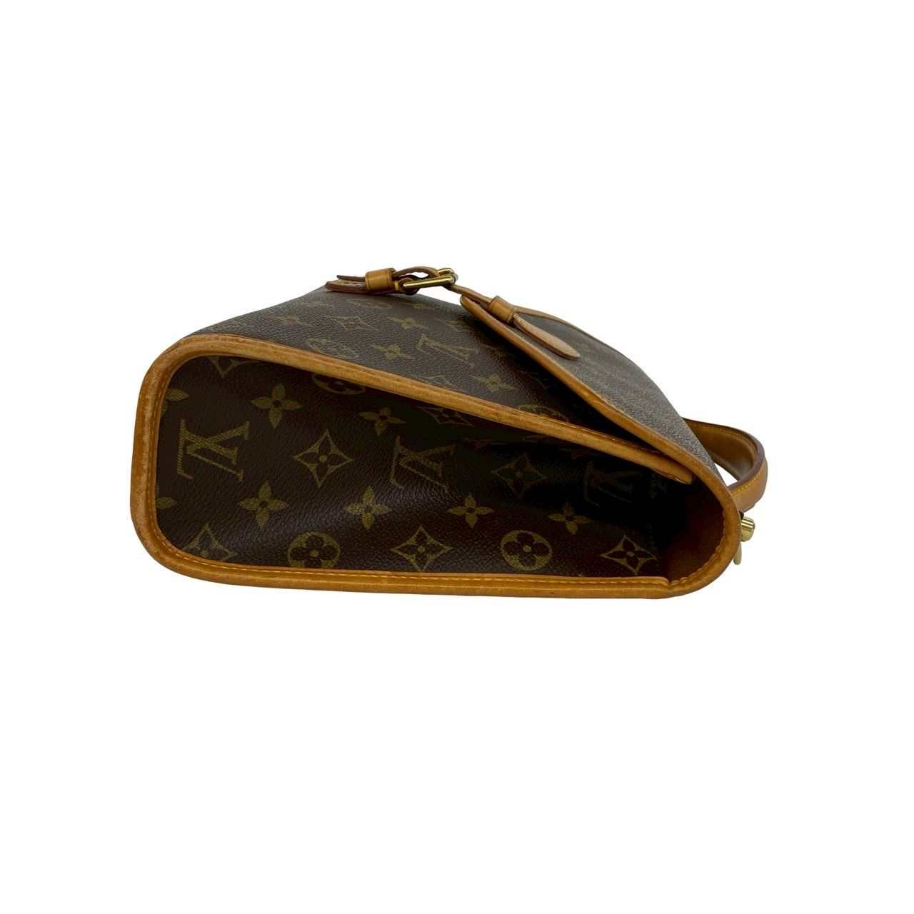 Louis Vuitton Vintage Bel Air Monogram 2-Way Leather Shoulder Bag Brown — view 6