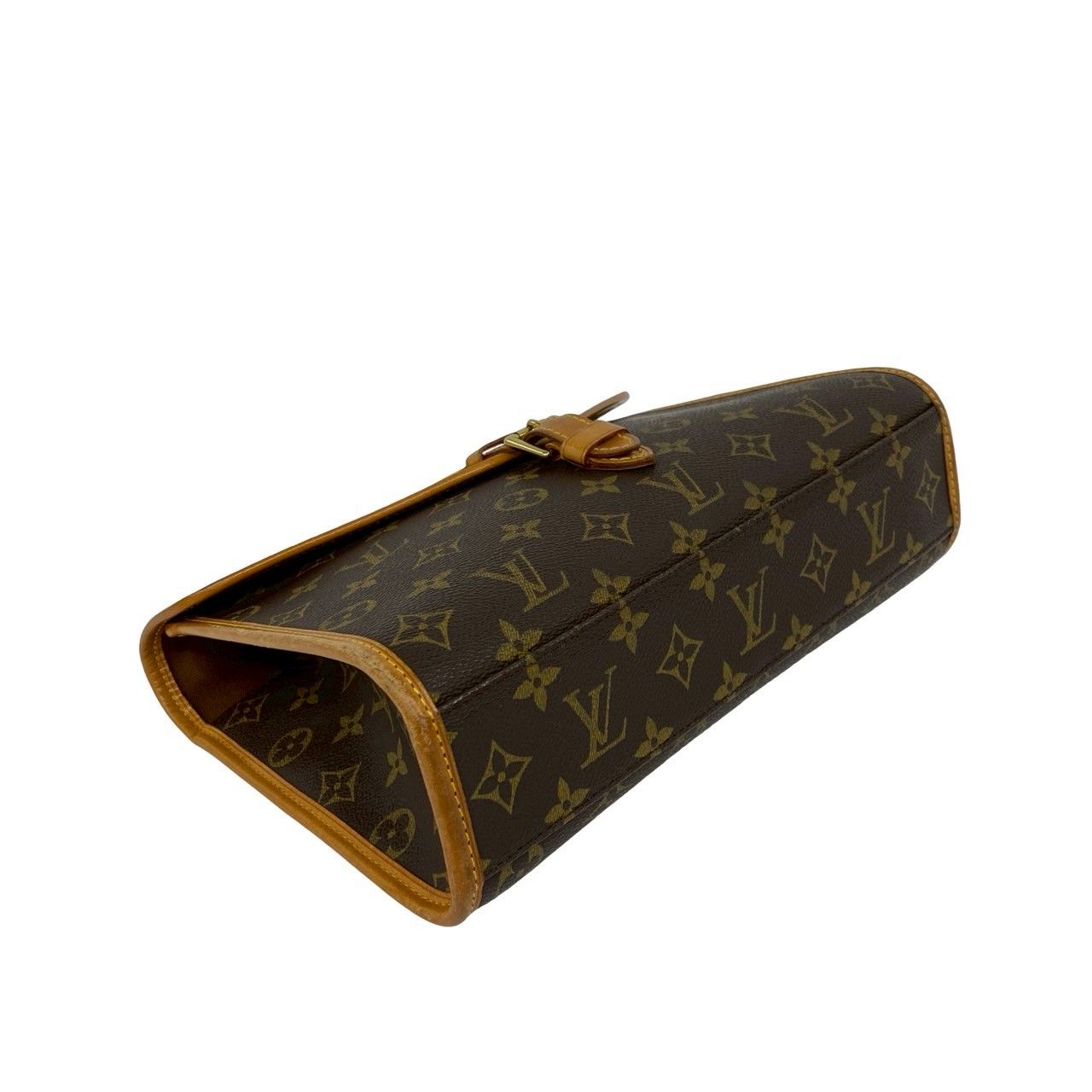 Louis Vuitton Vintage Bel Air Monogram 2-Way Leather Shoulder Bag Brown — view 7