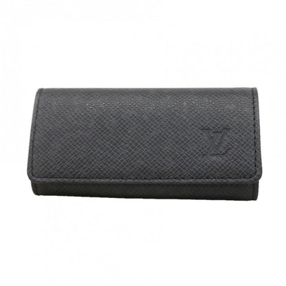 Louis Vuitton Key Case Taiga Multicles 4 Ardoise Key Holder