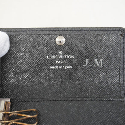 Louis Vuitton Key Case Taiga Multicles 4 Ardoise Key Holder — view 4