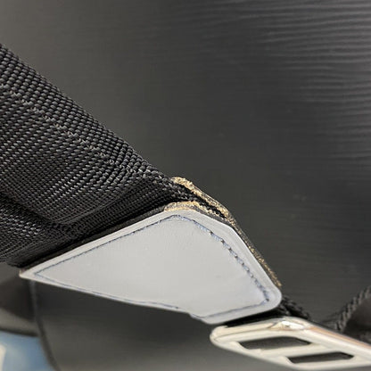 Louis Vuitton Backpack Monogram Eclipse Epi Christopher PM Black Blue — view 8