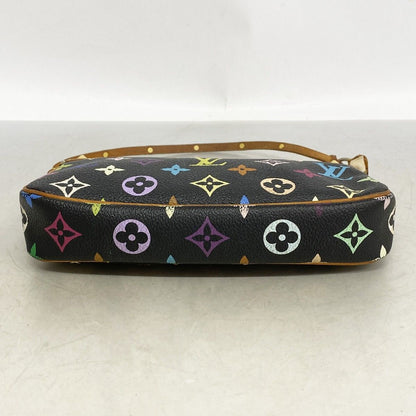 Louis Vuitton Pouch Monogram Multicolor Pochette Noir — view 3