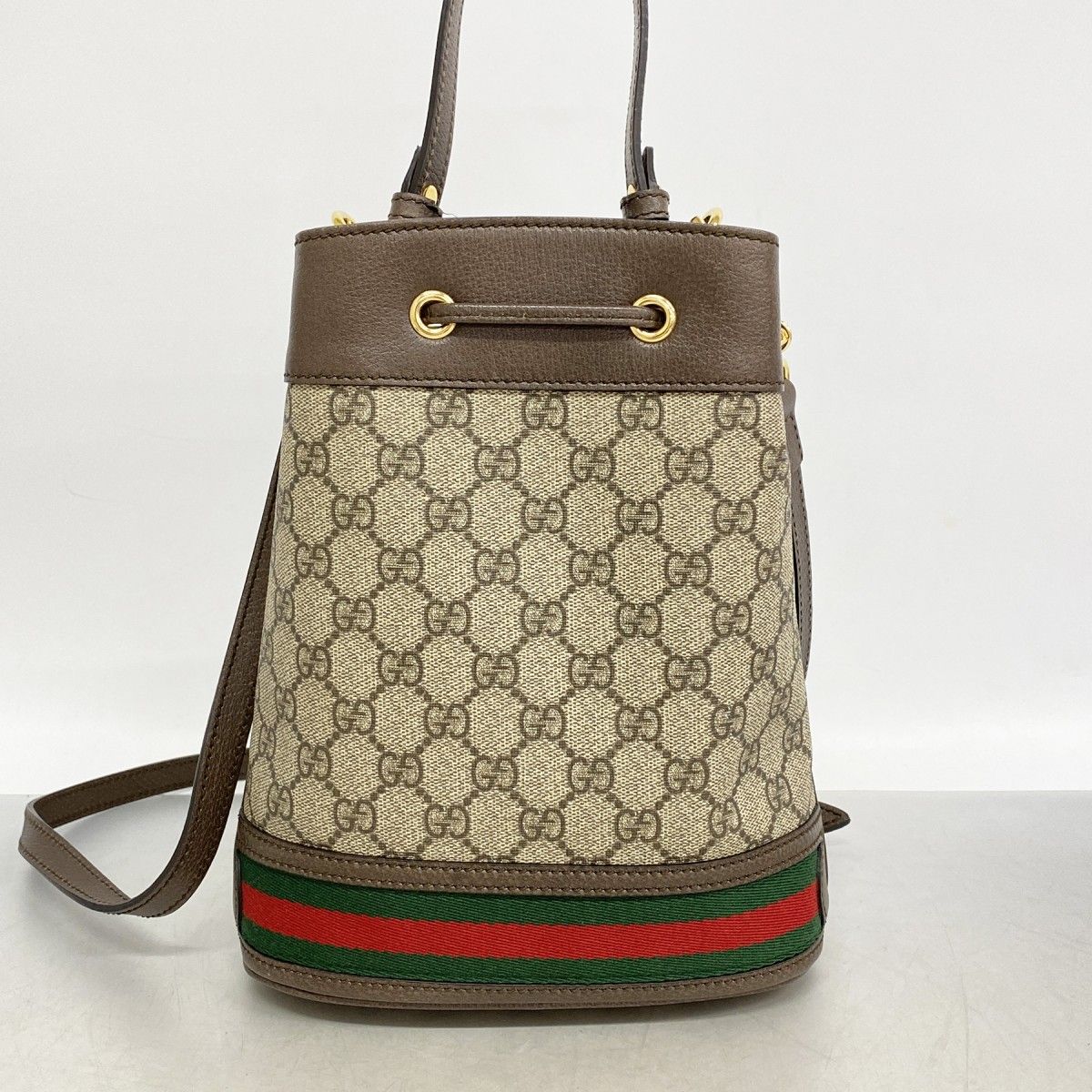 Gucci Handbag Ophidia Brown Gold 2-Way — view 9