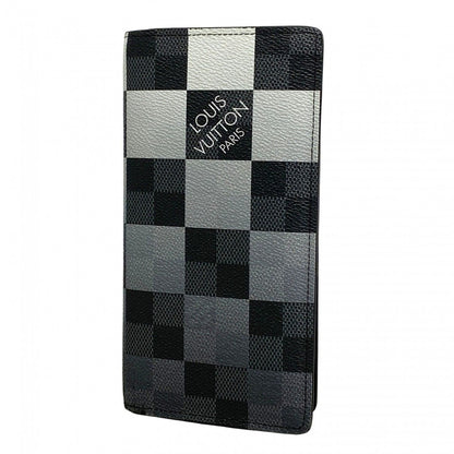 Louis Vuitton Wallet Damier Graphite Giant Portefeuille Brazza NM Blanc