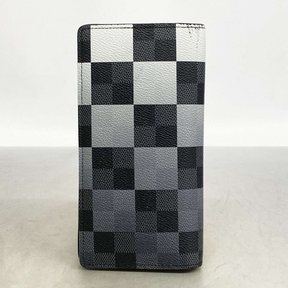 Louis Vuitton Wallet Damier Graphite Giant Portefeuille Brazza NM Blanc — view 7