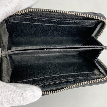 Louis Vuitton Coin Case Damier Graphite Zippy Purse Black — view 3