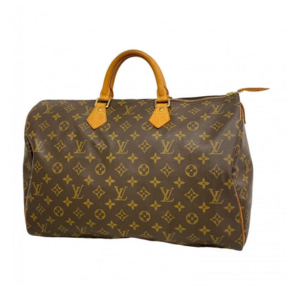 Louis Vuitton Handbag Monogram Speedy 40 Brown