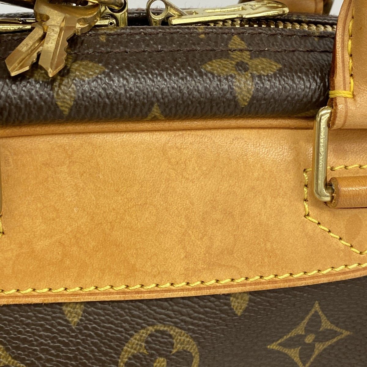 Louis Vuitton Handbag Monogram Trouville Brown — view 9
